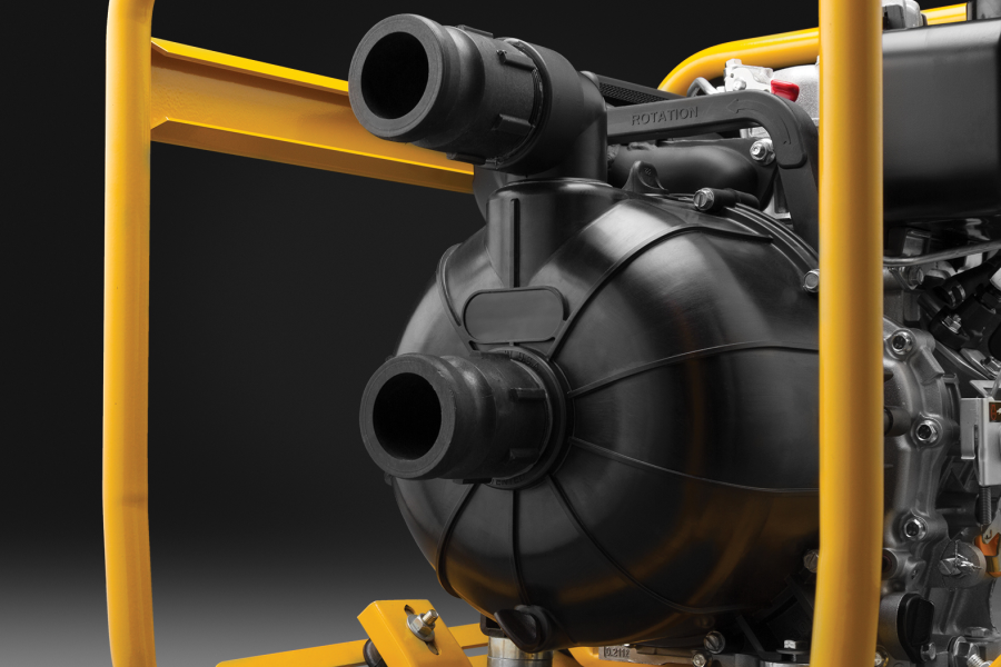 Мотопомпа P52EX, двиг. Subaru / Caiman EX17 (169 сс), 750 л/мин,  напор 38 м, глубина 8 м, 26 кг