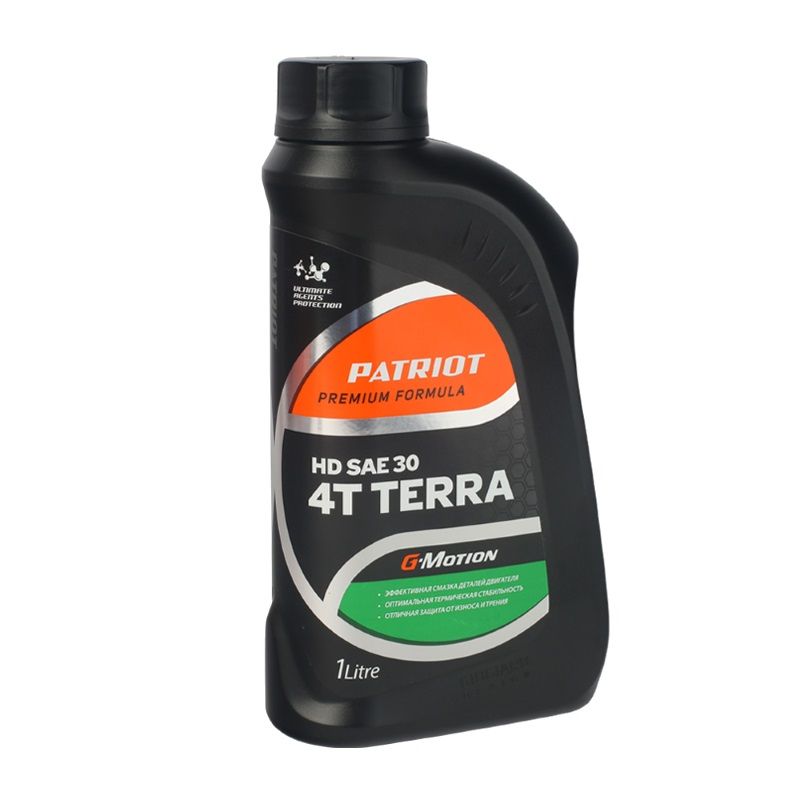 PATRIOT G-Motion HD SAE 30 4х-т TERRA 1л минеральное БМ