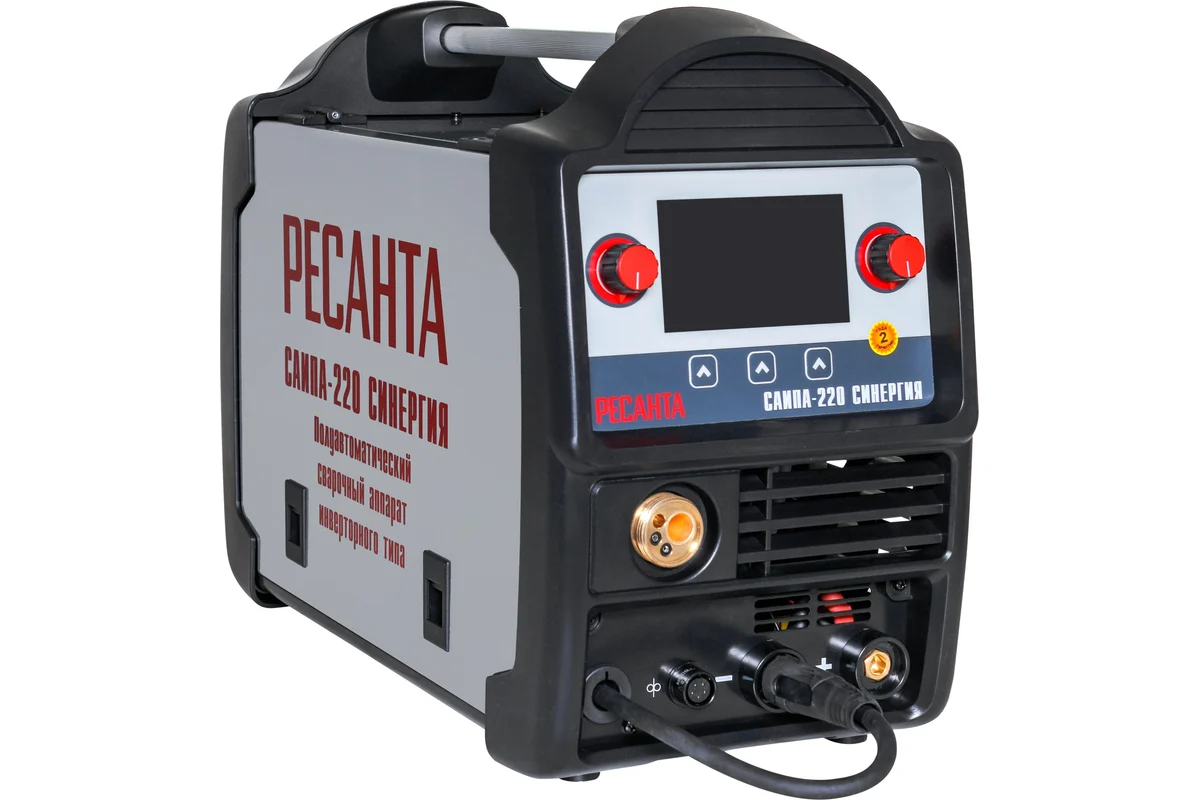 Сварочный полуавтомат САИПА-220 СИНЕРГИЯ (MIG/MAG) Ресанта
