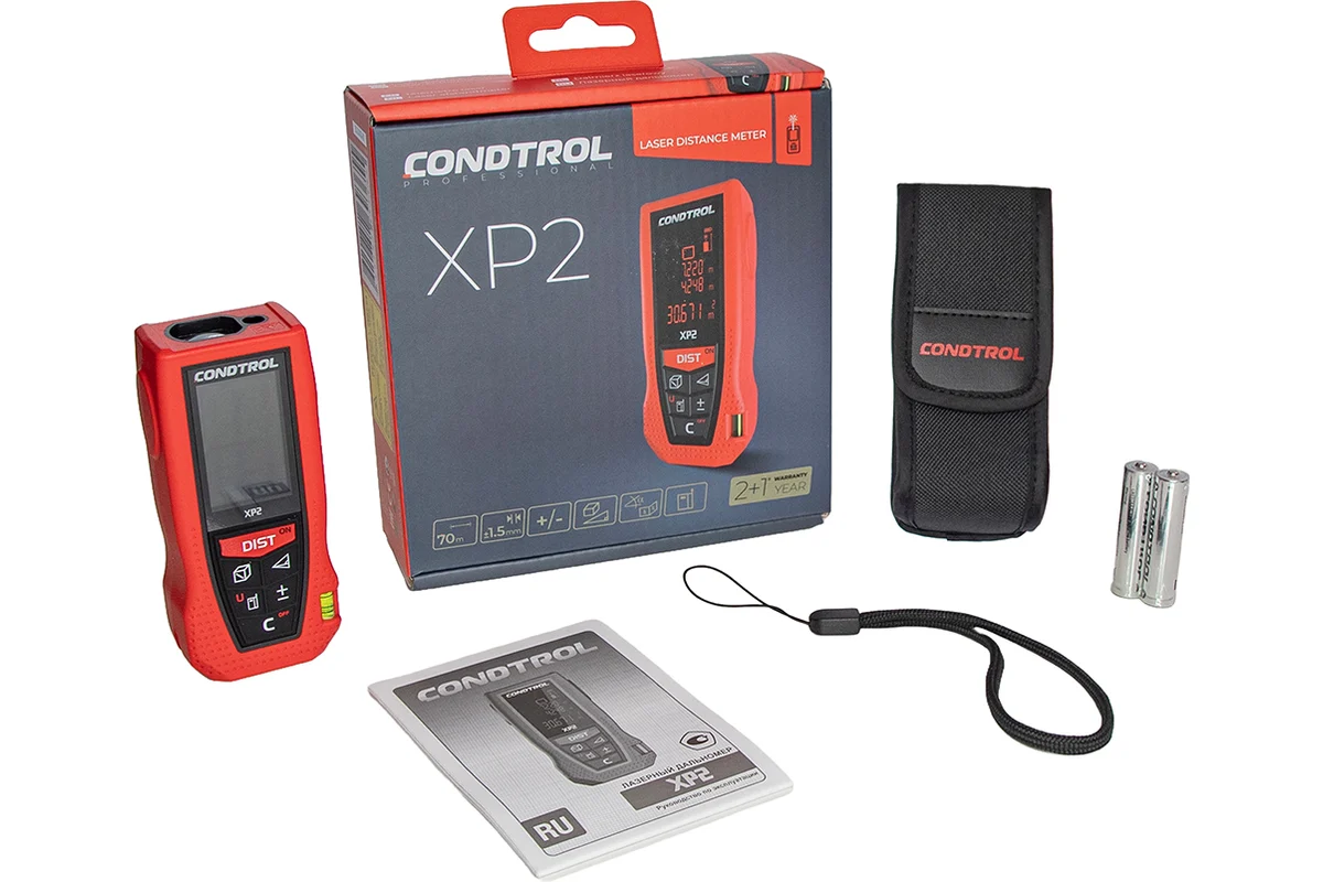 Лазерный дальномер  CONDTROL XP2, 70 m