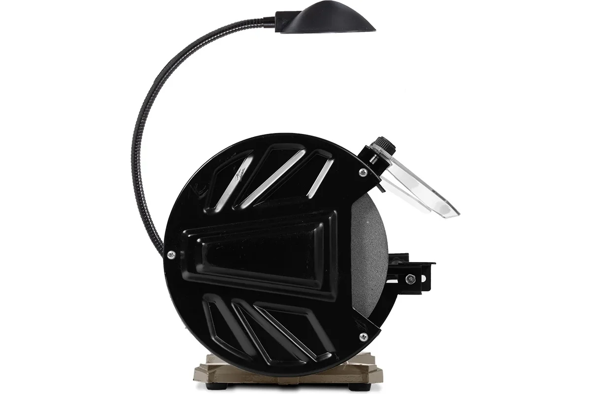 Точильный станок CROWN CT13547L, 350 Вт, 2840 об/мин,  круг 200х32/12,7 мм, 12 кг