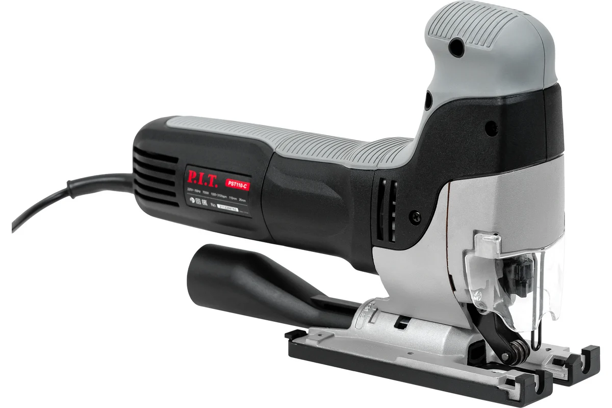 Лобзик электрич. P.I.T. PST110-C (750Вт, 110 мм, 1000-3100ход/мин, БЗП, маятник, корпусная рукоятка)