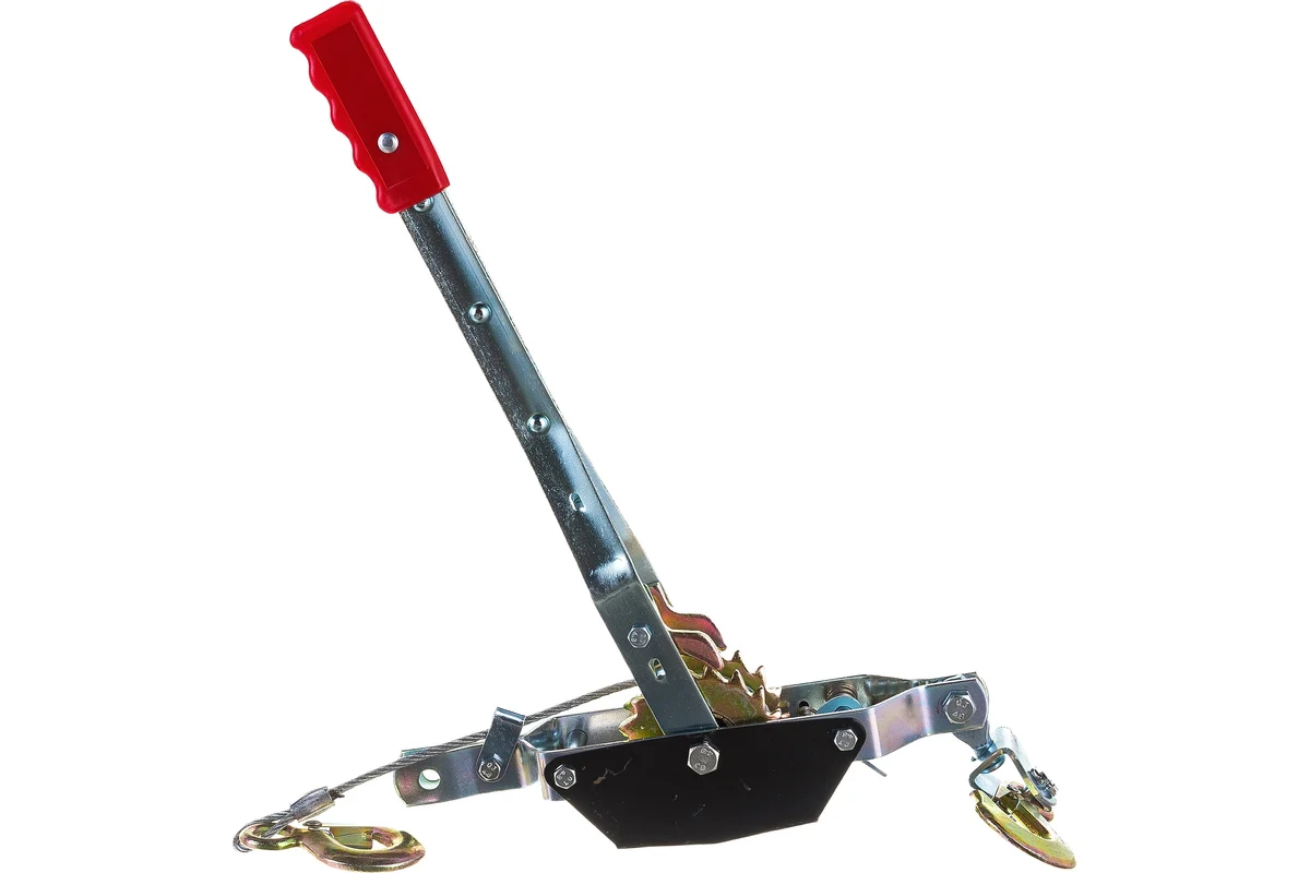 Лебедка ручная рычажная 1,0 т. храповичная //АВТОДЕЛО