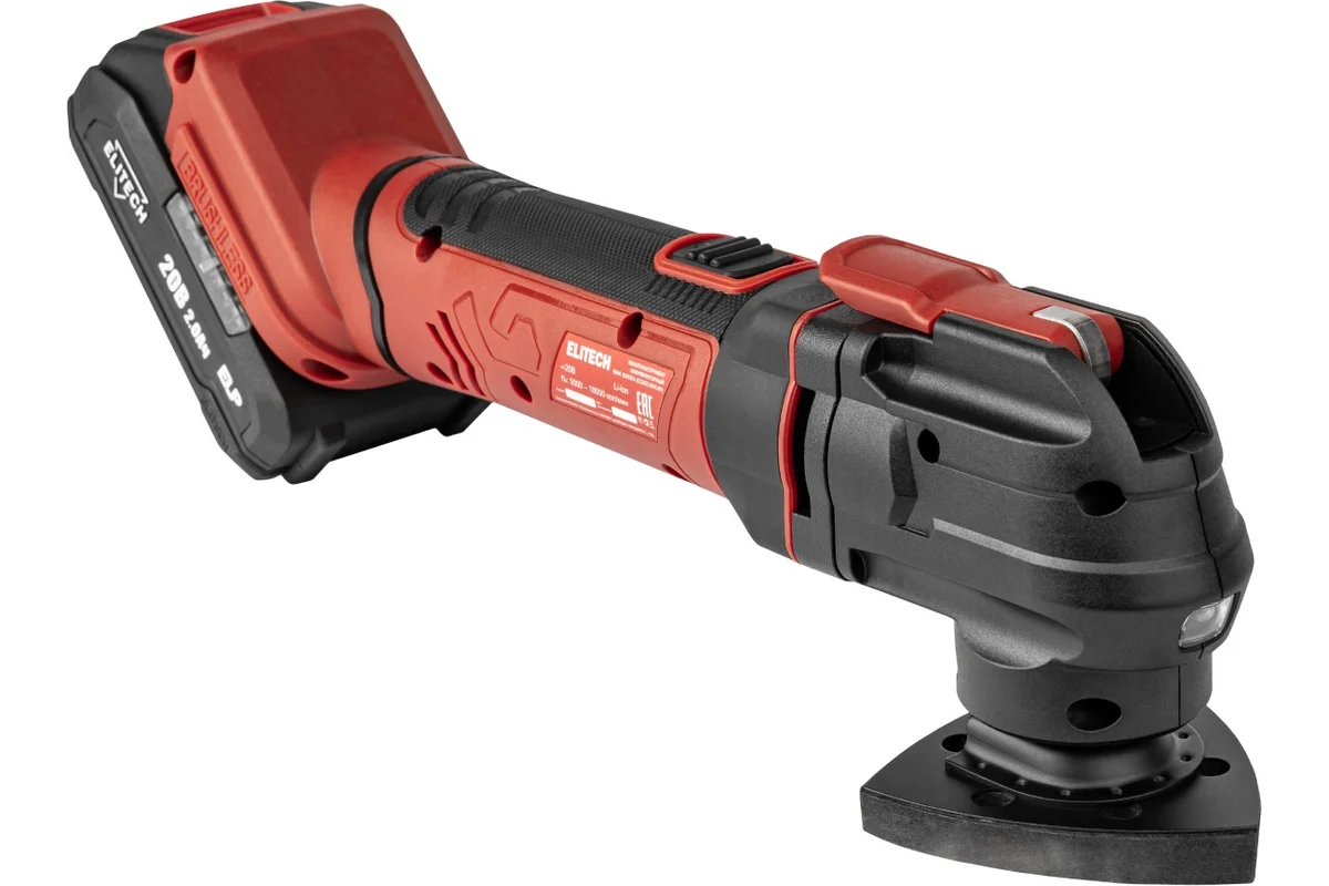 ELITECH МИА 2003СЛ Инструмент м/функц акк,20В,1х2.0Ач,ELP,5000-19000кол/м,1.0кг