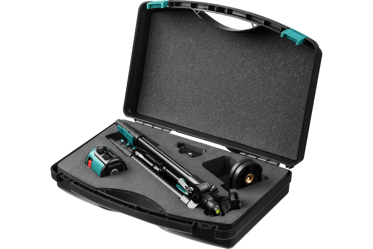 Нивелир лазерный CL 20, дальность 20м, точн. +/-0.2мм, держатель, штатив, кейс // KRAFTOOL