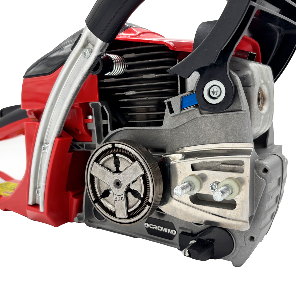 Пила цепная бензиновая CROWN CT20198-16  56зв х 3,8 х 1,3 шина 16”,EasyStart, -трехмерная система в 