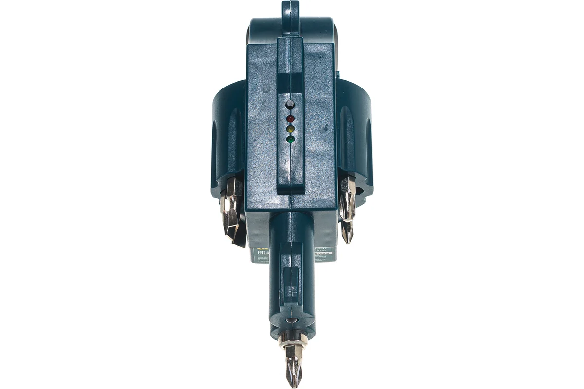 Отвертка аккумуляторная "Револьвер" FIT SD-4.8R, 4.8В, реверс, набор бит, подсветка, индикатор заряд