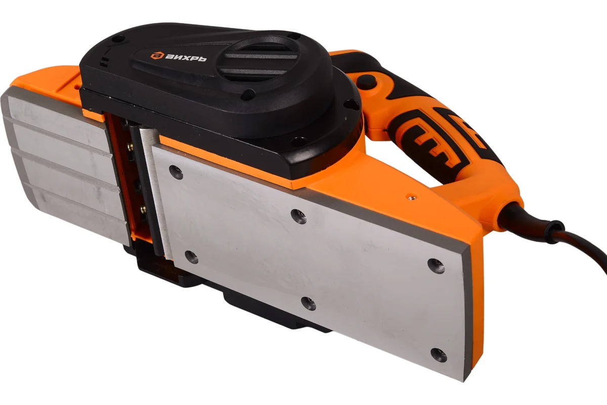 ВИХРЬ Р-110/1300  Рубанок, 1,3 кВт, 15000 об/мин, шир/гл. строг. 110/3мм, 5 кг