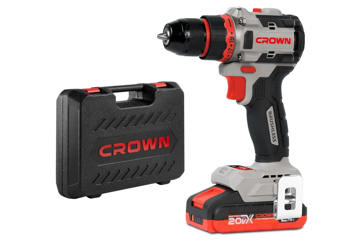 Аккумуляторный шуруповерт BL CROWN CT21128HMX-2 BMC