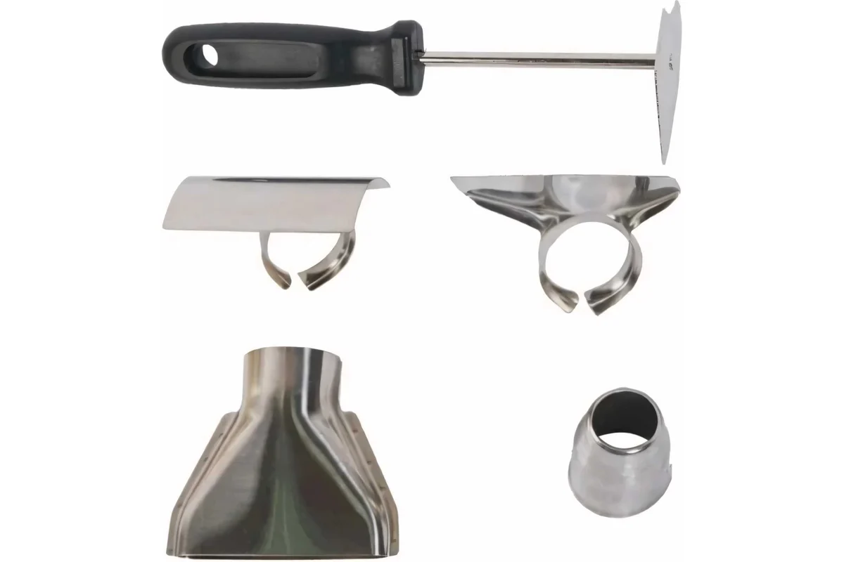 Фен технический CROWN CT19022K, 1800 Вт, 50/450/550 С, 4 насадки, коробка