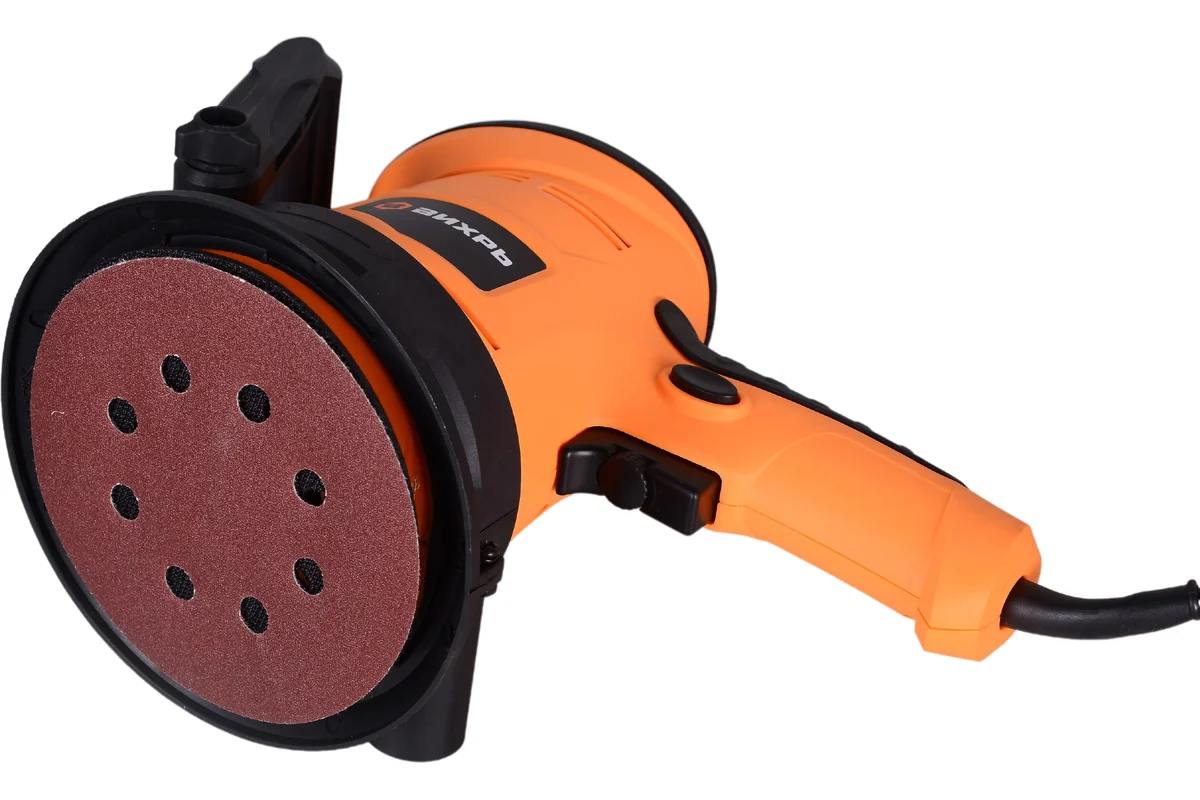 Эксцентриковая шлифовальная машина ЭШМ-125Э Вихрь, 450 Вт, 6000-14000 об/мин, ф 125 мм, 2,1 кг