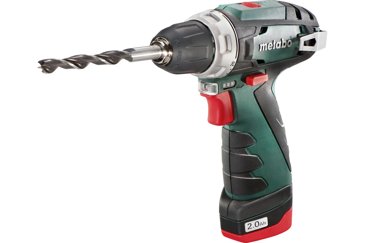 Аккум. дрель-шуруповерт Metabo PowerMaxx BS 12 2х2,0Ач