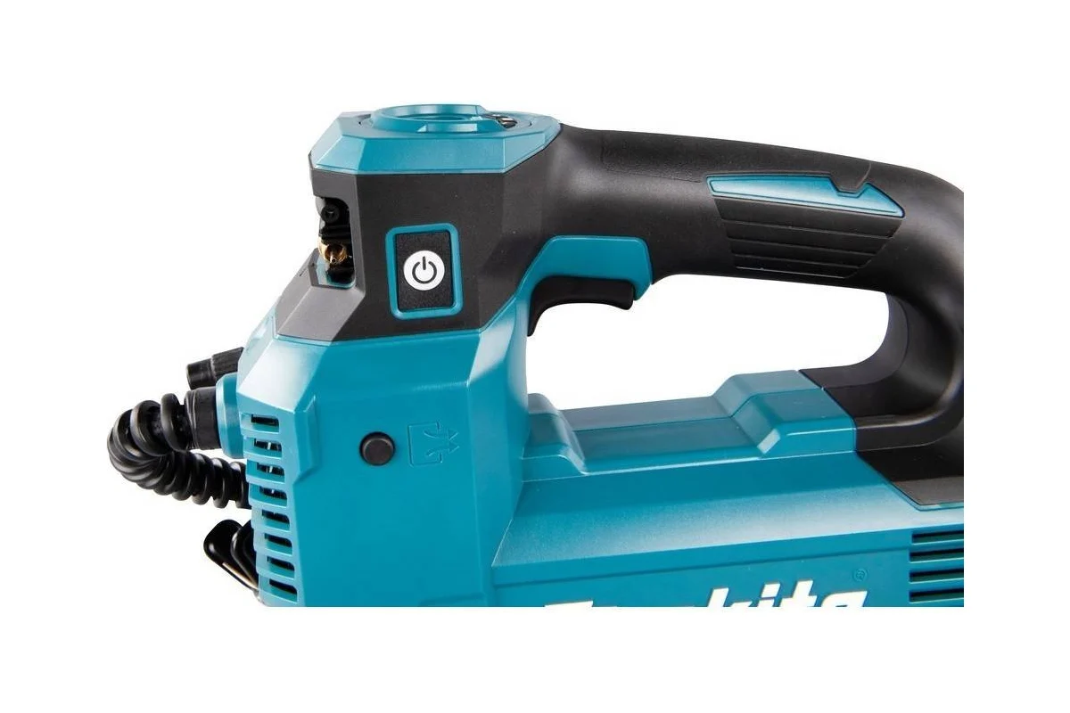 Makita Насос автомобильный аккум. LXT 15B, 11,1 бар, 3 скорости, XPT, насадки, без аккум. и з/у.