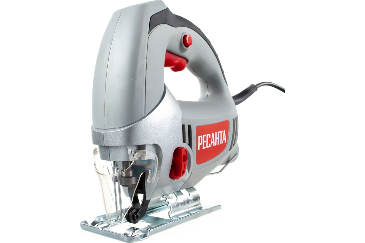 РЕСАНТА Л-80/750 Лобзик эл. 750Вт, 500-3000 ход/мин, рез сталь -10мм, дерево 80мм