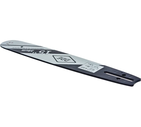 Шина пилы цепной сварная DDE 15"/38 см-325"-1.5-64z (для цепи 21LP) (Hus 55,254,257,350,359,357,455,