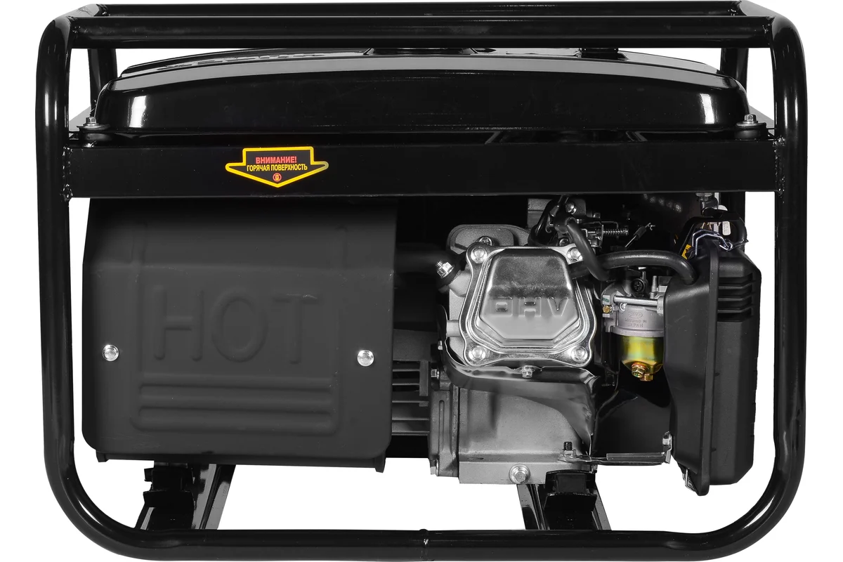 HUTER Бензиновый генератор DY4000L 220 В, 4х тактн., номин.мощность 3кВт, бак 15л 
