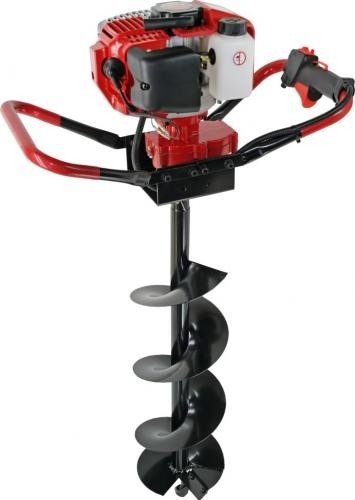 Мотобур DDE GD-52-200 (двухтактный 52 куб.см., 1,8 кВт, редукция 34:1, масса 9,8 кг, макс. диаметр 2