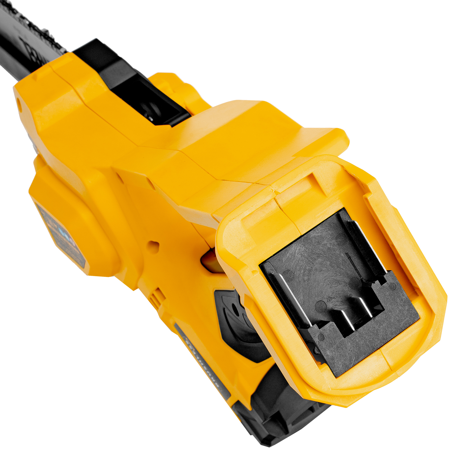 Цепная мини-пила аккумуляторная бесщет., СCS-200BL, шина 200 мм, Li-Ion, 20 В, // Denzel