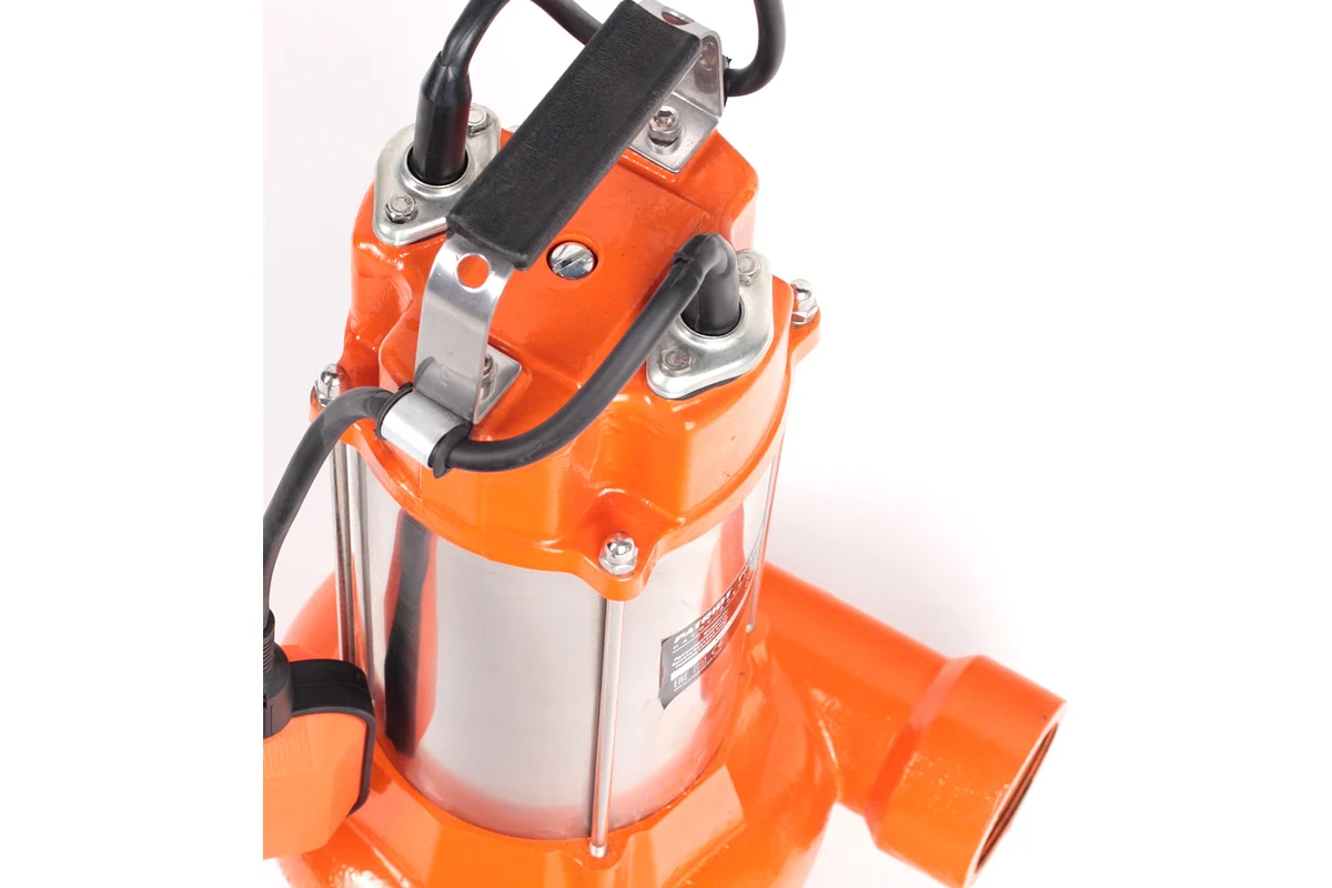 Насос дренажный PATRIOT FQ1200N, д/грязной воды, корпус - чугун, нож 1200 Вт, 18000 л/час.