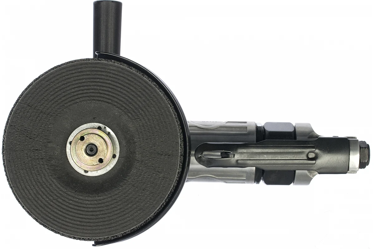 Пневмошлифмашина угловая GA125, 1844л/мин 6,3 бар, 10000об/мин.,125мм + зачистн. диск //FUBAG