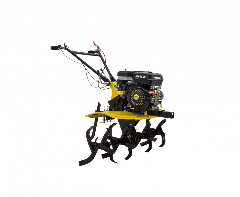 Мотоблок HUTER MK-7500P, 7л.с.,4хт.дв.208см3.,бак 3,0л, ш.обр.100см, 93кг