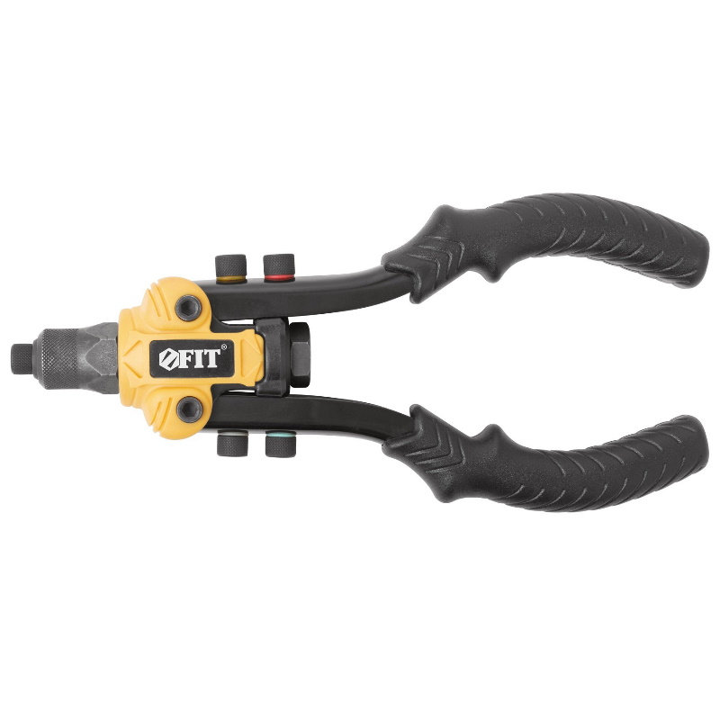 Заклепочник двуручный компактный, Профи, 2,4/3,2/4,0/4,8/6,4 мм (250 мм) //FIT 