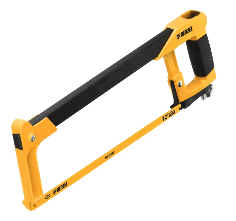 Ножовка по металлу, 12", 300 мм// Denzel