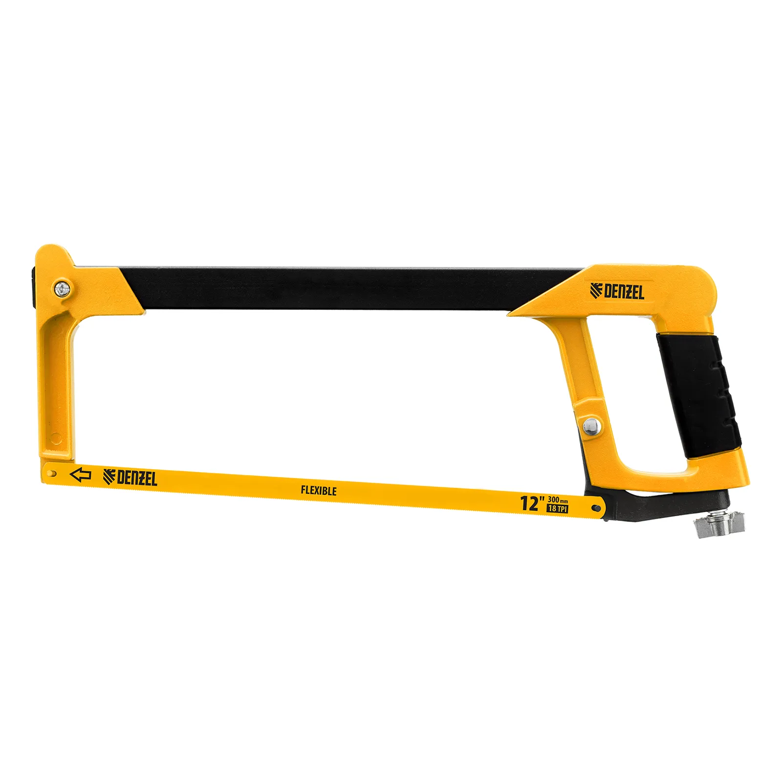Ножовка по металлу, 12", 300 мм// Denzel