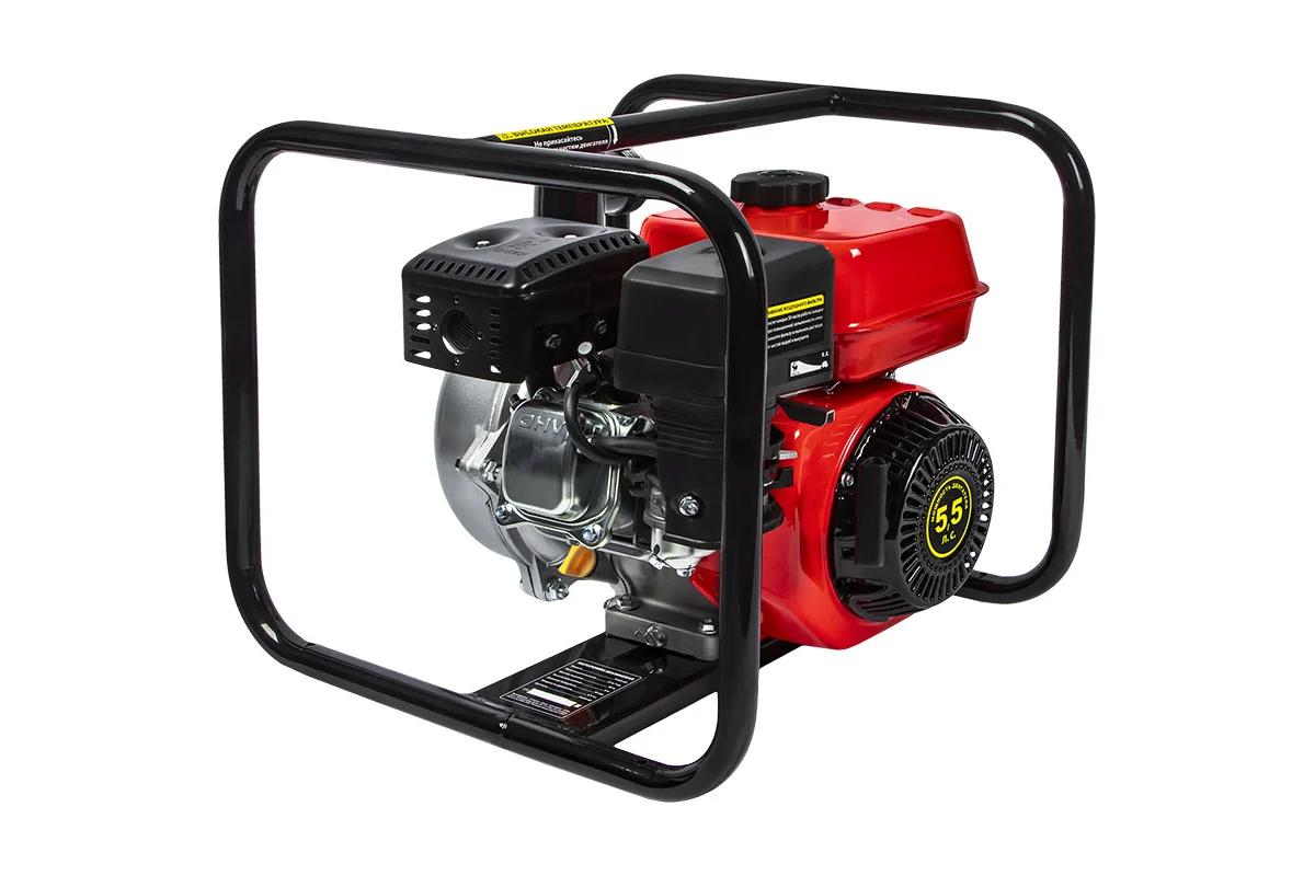 Мотопомпа бензиновая высоконапорная DDE PH50-80 (330 л/мин, диаметр патрубков 50 мм, подъем 80 м, 5,