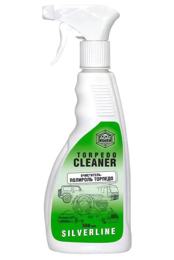 Очиститель-полироль Торпедо (триггер) 500мл АГАТ