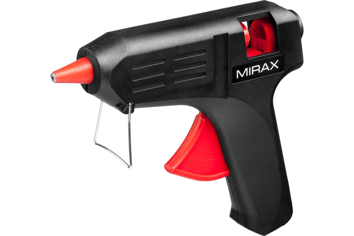 Пистолет термоклеящий, 60Вт/220В, стержни 11мм //MIRAX