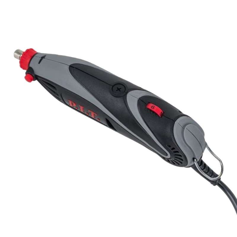 Гравер электрич. P.I.T. PMG150-С МАСТЕР (150Вт, гиб.вал, ц.3,2мм, ск.10000-33000об/мин, 211 предм.)