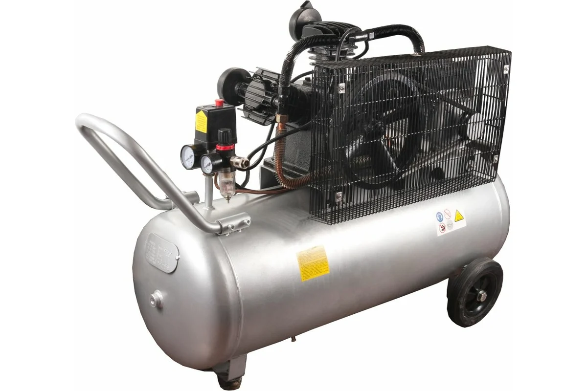 Компрессор поршневой масляный QUATTRO ELEMENTI BW-500-100 ( 490 л/мин, 100 литров,  3,0 л.с, 8 бар, 