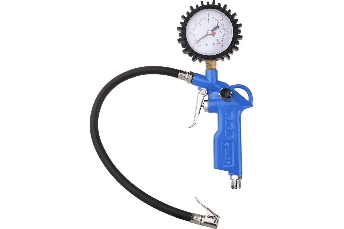 Пистолет для подкачки шин, Pmax 15атм //ЗУБР