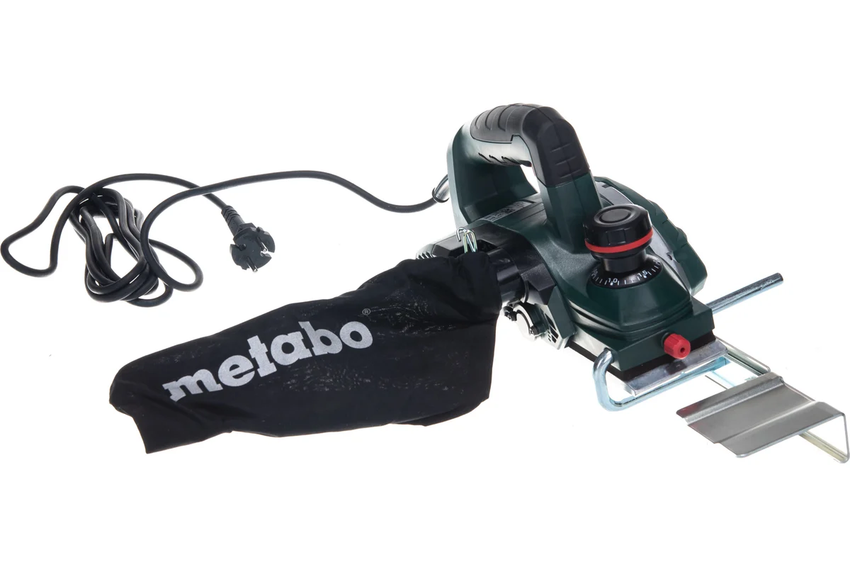 METABO Рубанок HO 26-82, 620Вт, ножи 82мм, гл. строг. 0-3мм, 17000об/мин., кор.