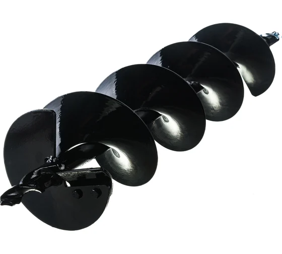 Шнек однозаходный для грунта DDE мотобура (ф = 150 мм, L = 800 мм, посадка на вал 20 мм)