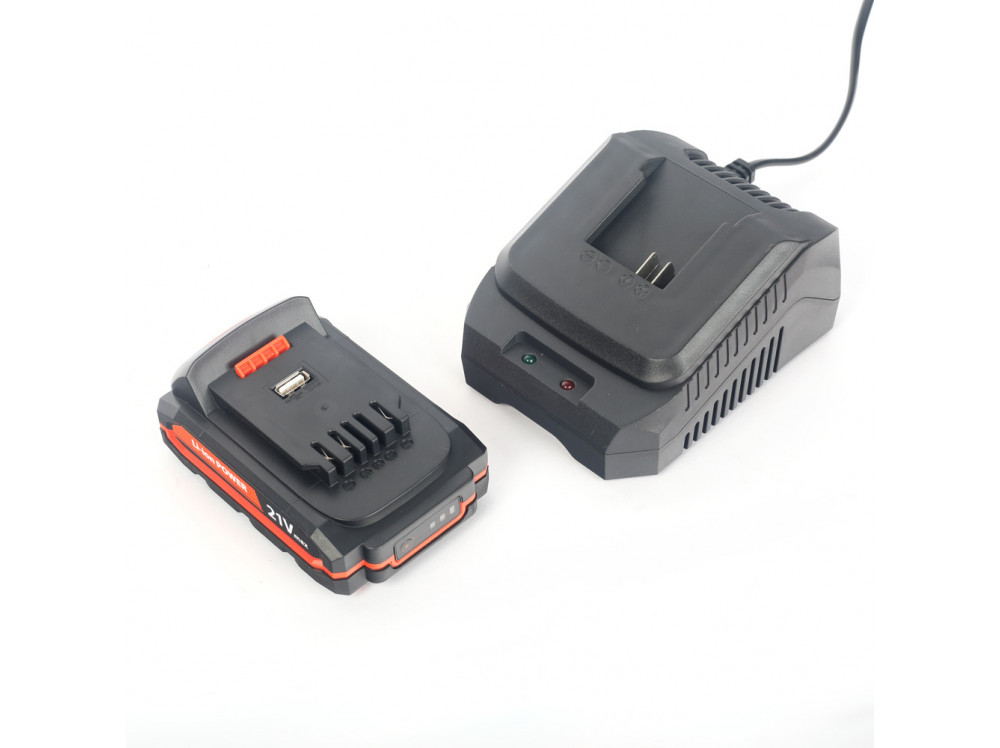 Гайковерт ударный аккумуляторный PATRIOT BR 210Li 1/2 UES BL, две АКБ  Li-ion, 18В, 2,0 Ач, 280Нм, п