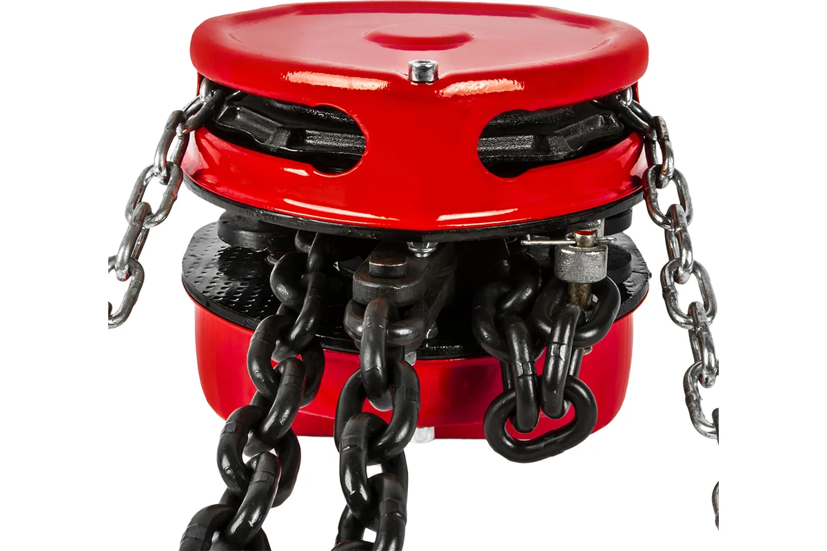 Таль ручная шестеренная QUATTRO ELEMENTI 3T6M (грузоподъемность 3000 кг, длина цепи 6 м)