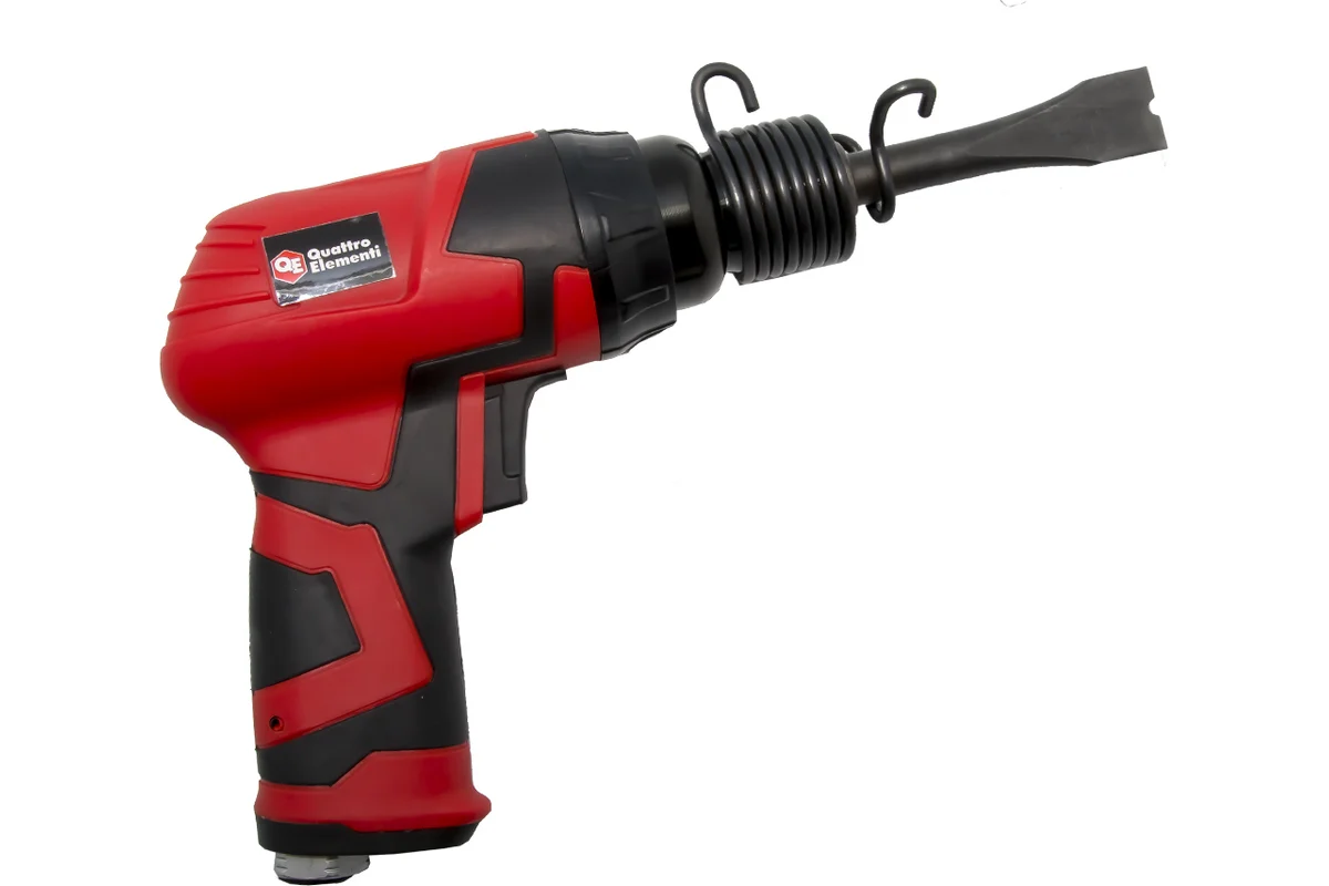 Молоток пневматический QUATTRO ELEMENTI 4500 ударов в минуту.  разъем EURO 	