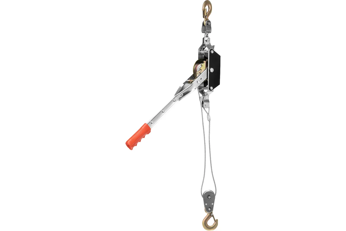 Лебедка рычажная, тяга - 1,5 т, подъем - 0,6 т, одинарное храповое колесо// Sparta