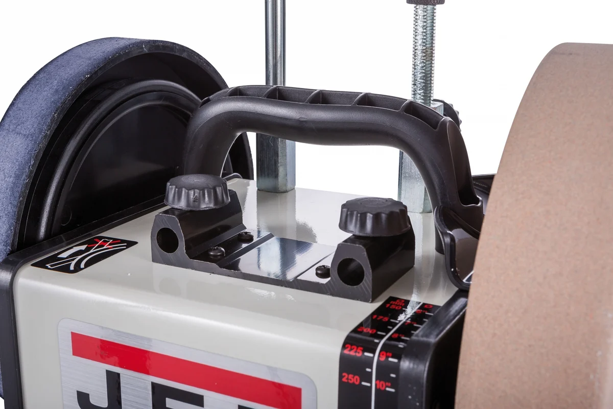 JET JSSG-10 Станок шлифовально-полировальный,230В,200Вт, шлиф.круг 250х12х50мм, полир.230х12х30мм