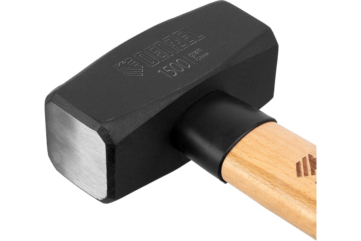 Кувалда, 1500 г, кованая головка, буковая рукоятка// Denzel