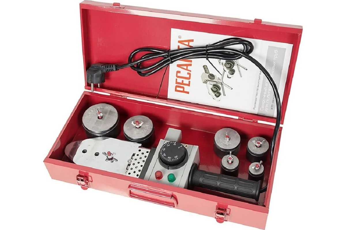 Аппарат для сварки пластиковых труб АСПТ-1000 Ресанта