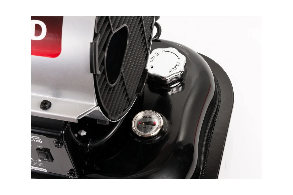 Тепловая пушка дизельная QE-15D  15кВт 205м3/ч прямой нагрев ,бак 20л,1,3л/ч // QUATTRO ELEMENTI