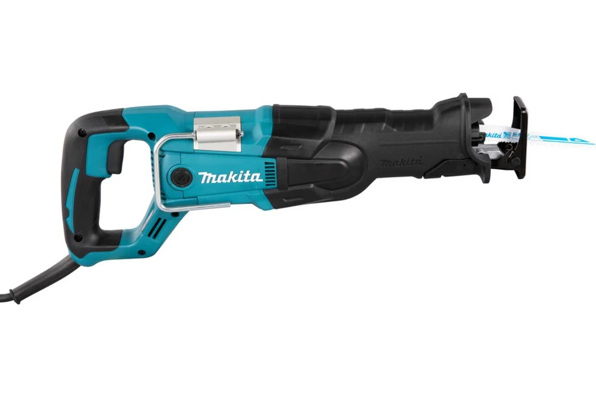 Makita Пила сабельная JR3061T, 1250Вт., 0-3000об/мин., ход 32мм, рез 255мм, рег. обкейс