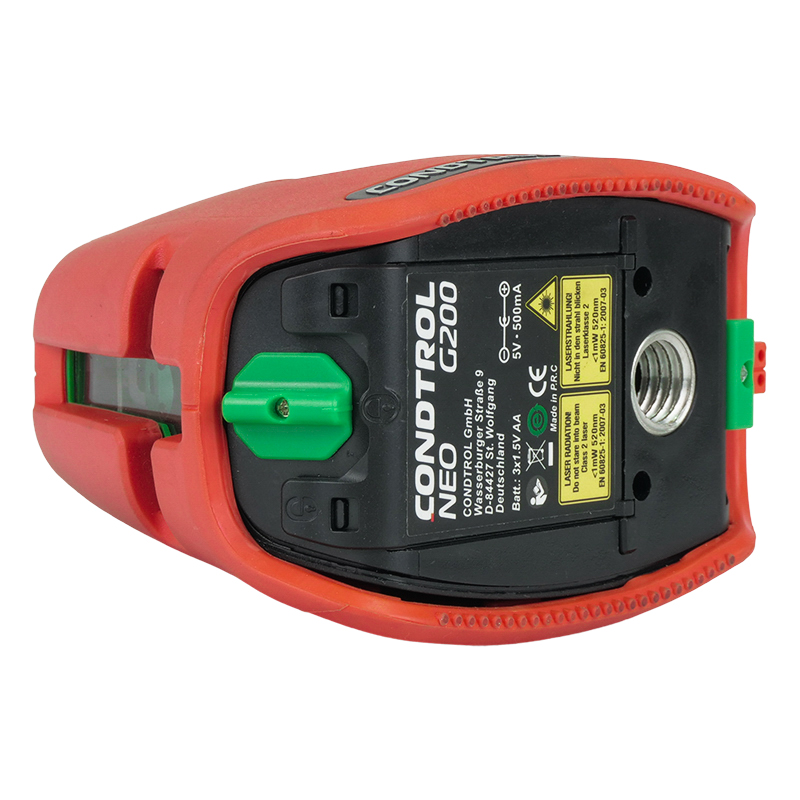 Лазерный нивелир-уровень CONDTROL Neo G200, ± 4,5° ±0,3 мм/м, рабоч. диап. 50 м