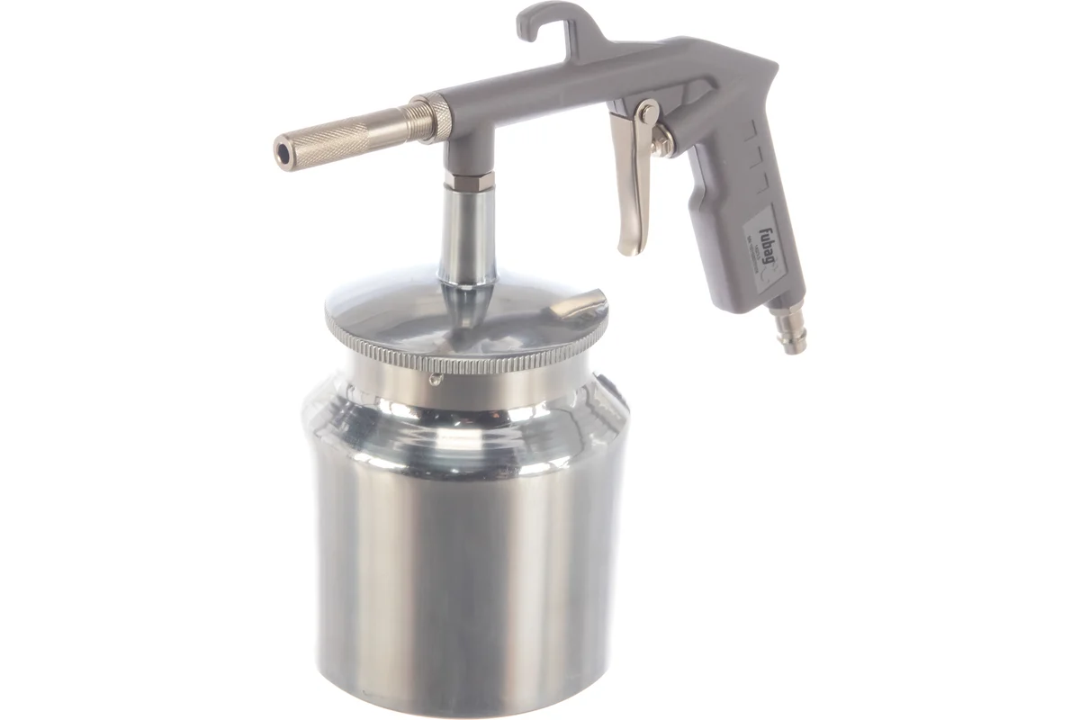 Пневмопистолет пескоструйный с бачком (142л/мин_3.5бар_0.75л)_цветн.коробка //FUBAG