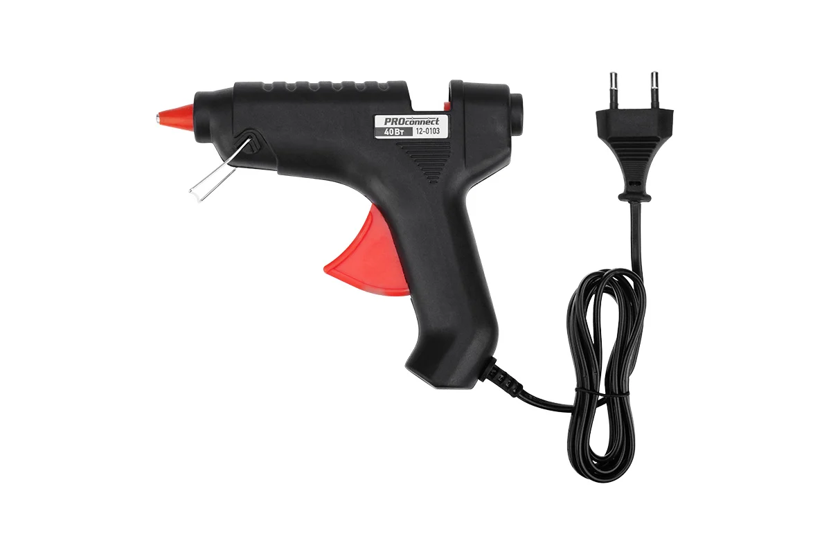 Пистолет клеевой 40Вт (стержни 11 мм) 12-0103 //Proconnect