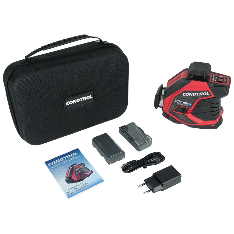 Лазерный нивелир CONDTROL XLiner Pento 360 (КРАСНЫЙ ЛАЗЕР)