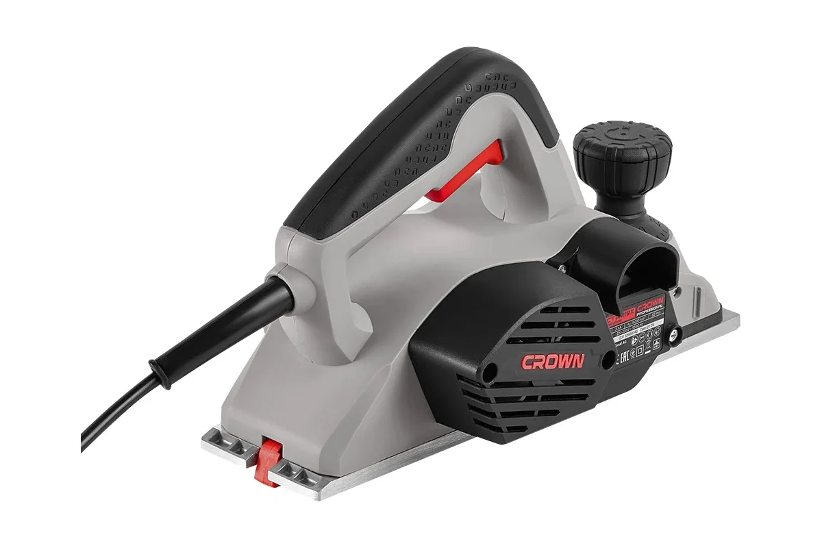 Рубанок CROWN CT14019X, 710 Вт, 16000 об/мин, шир/гл.строг 82/2,5 мм